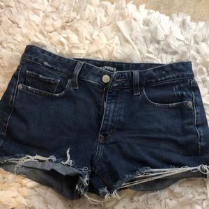 Express blue Jean shorts